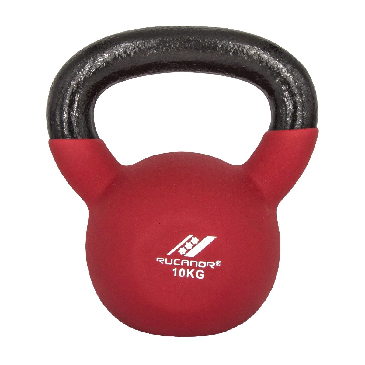 Rucanor  Neoprene Kettle Bell 10 kg - Rood