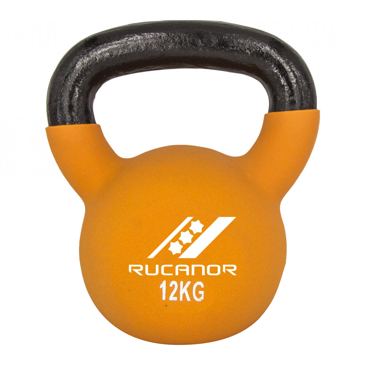 Rucanor  Neoprene Kettle Bell 12 kg - Zwart