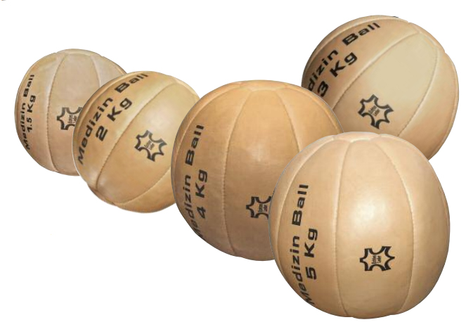 Cawila  Medicinebal Leer 0.8 - 5 kg
