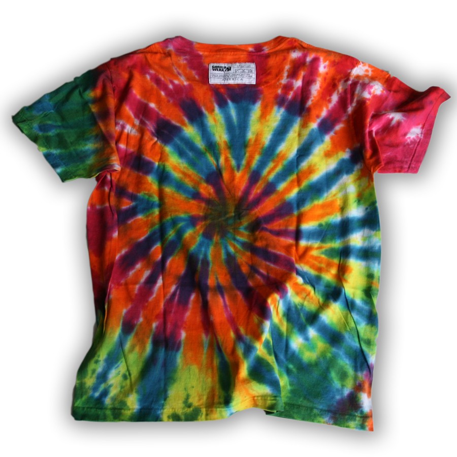 Gorilla Wear  Tye Dye Yellow Beach