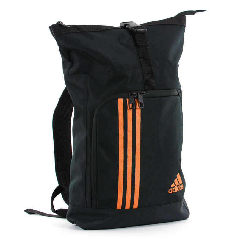 Adidas  Training Military Sporttas - Zwart/Oranje_S