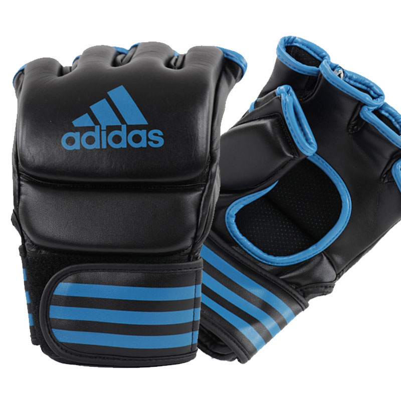 Adidas  Traditional Grappling Handschoenen Zwart/Blauw