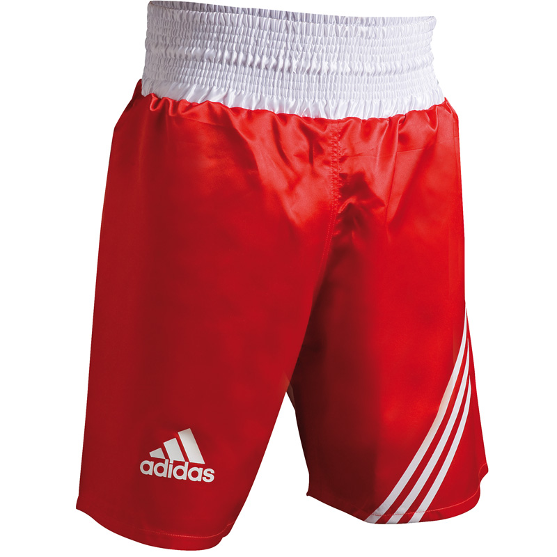 Adidas  "Multi" Boxing Short - Rood/Wit