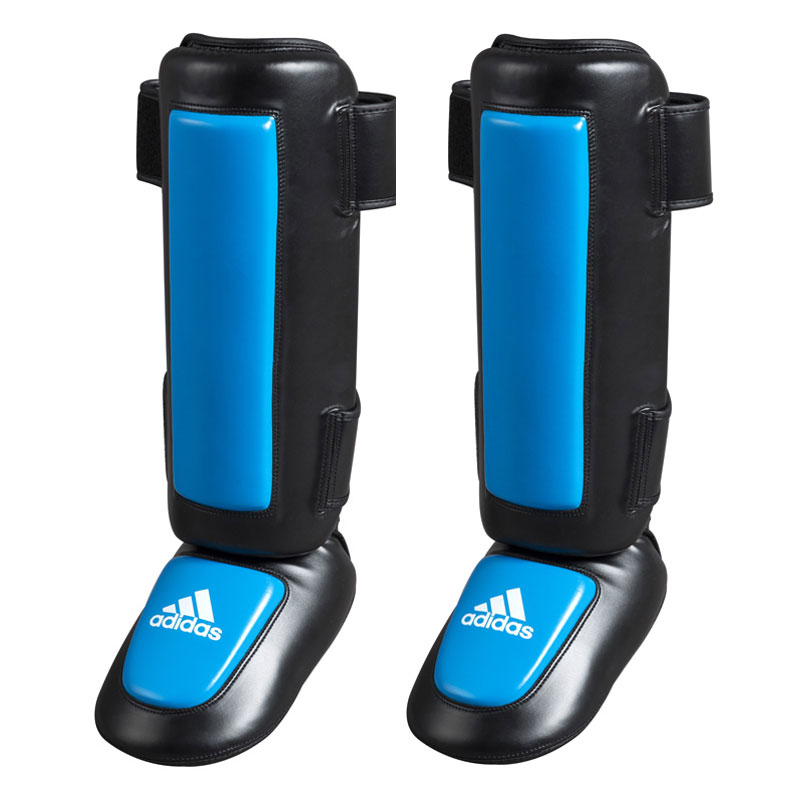 Adidas  Pro Style Scheenbeschermers - Zwart/Blauw
