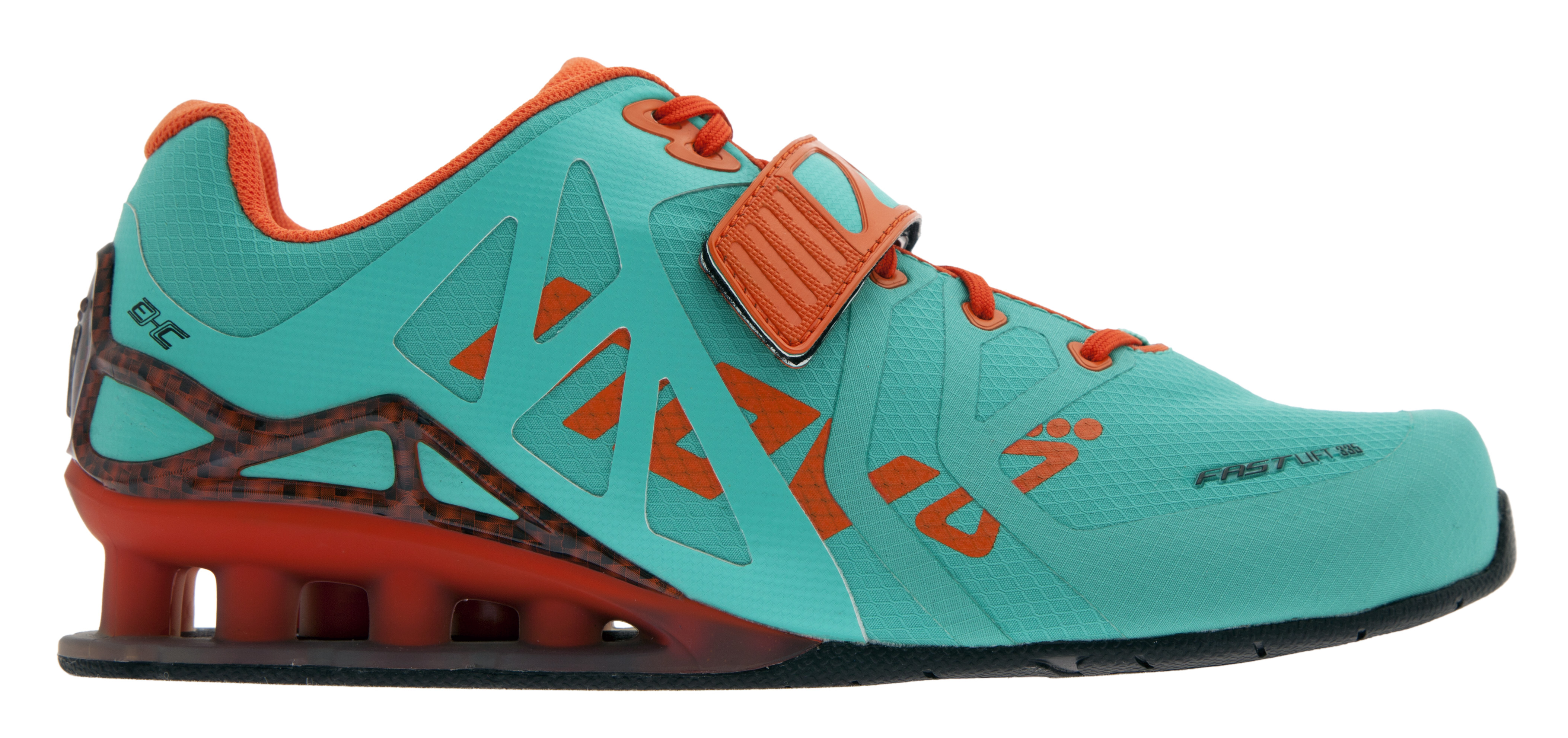 Inov-8 Inov8 FastLift 335 Krachtschoenen - Dames - Blauwgroen/Oranje_40