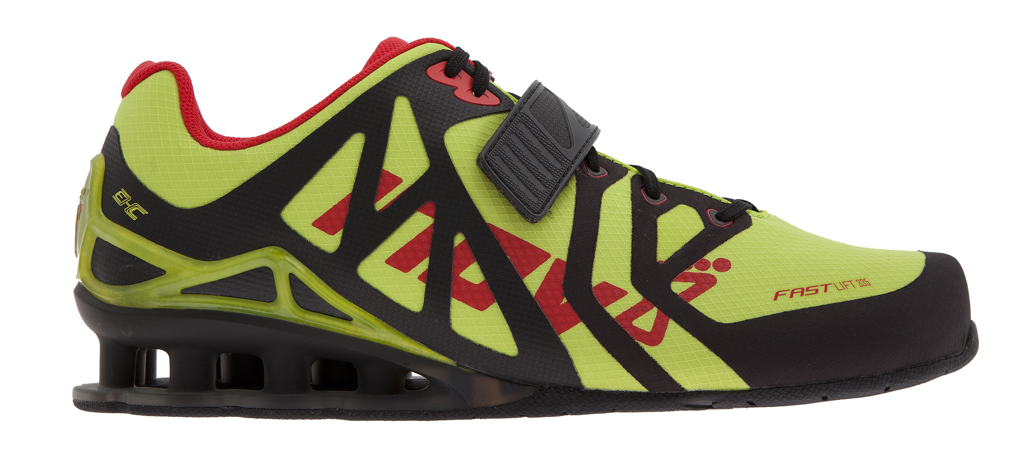 Inov-8 Inov8 FastLift 335 Krachtschoenen - Heren - Limoen/Zwart/Rood