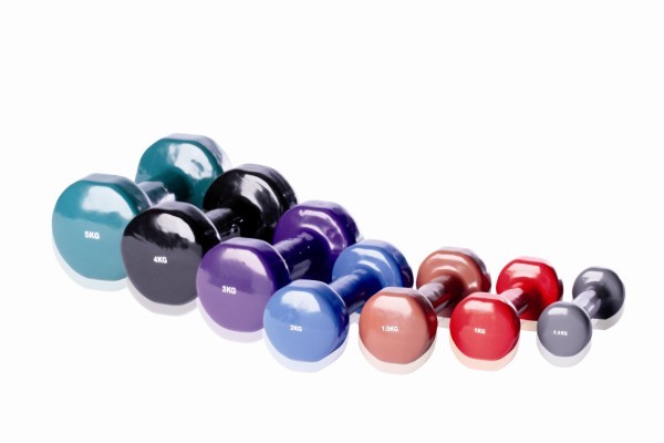 Lifemaxx Vinyl halters per paar (0.5-5 kg)