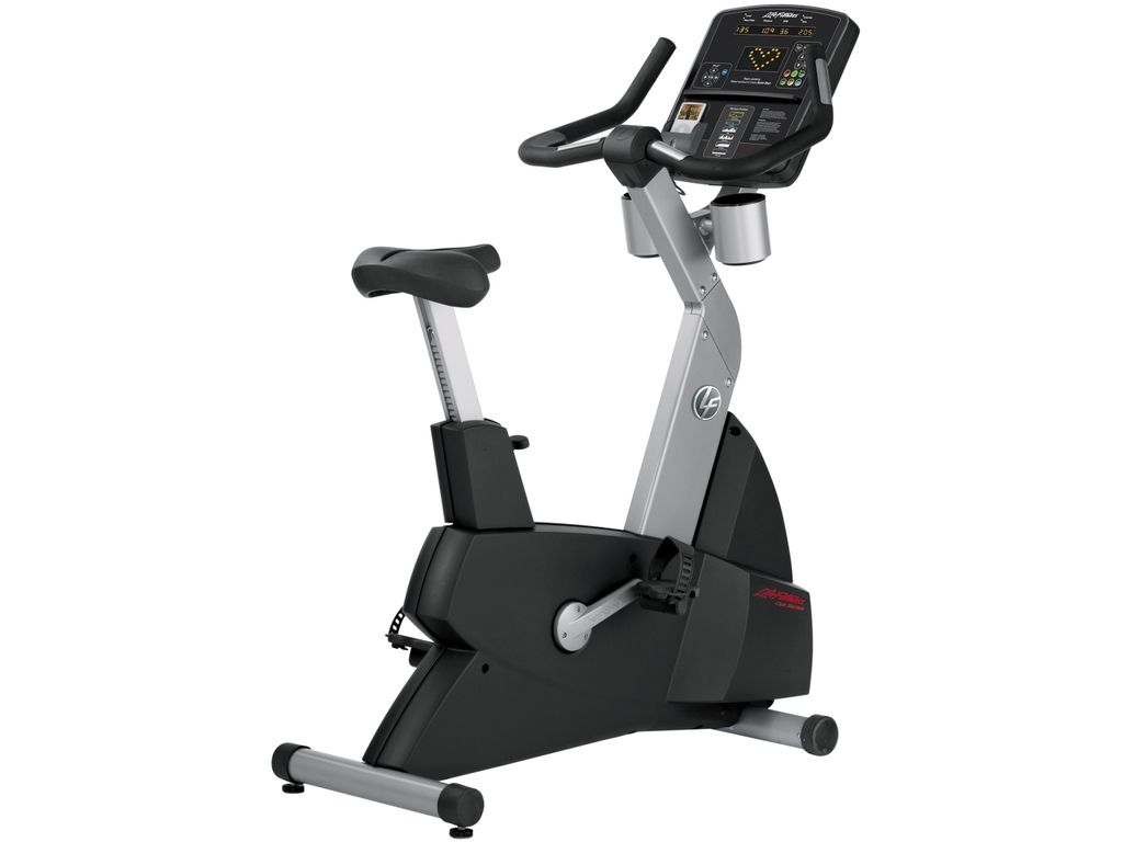 Life Fitness  Club Series Upright Lifecycle Exercise Hometrainer incl CSLEDB Paneel
