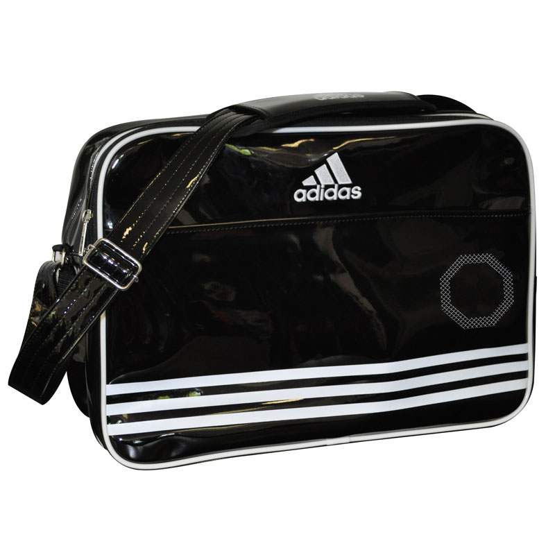 Adidas  Shiny Sporttas - Zwart/Wit
