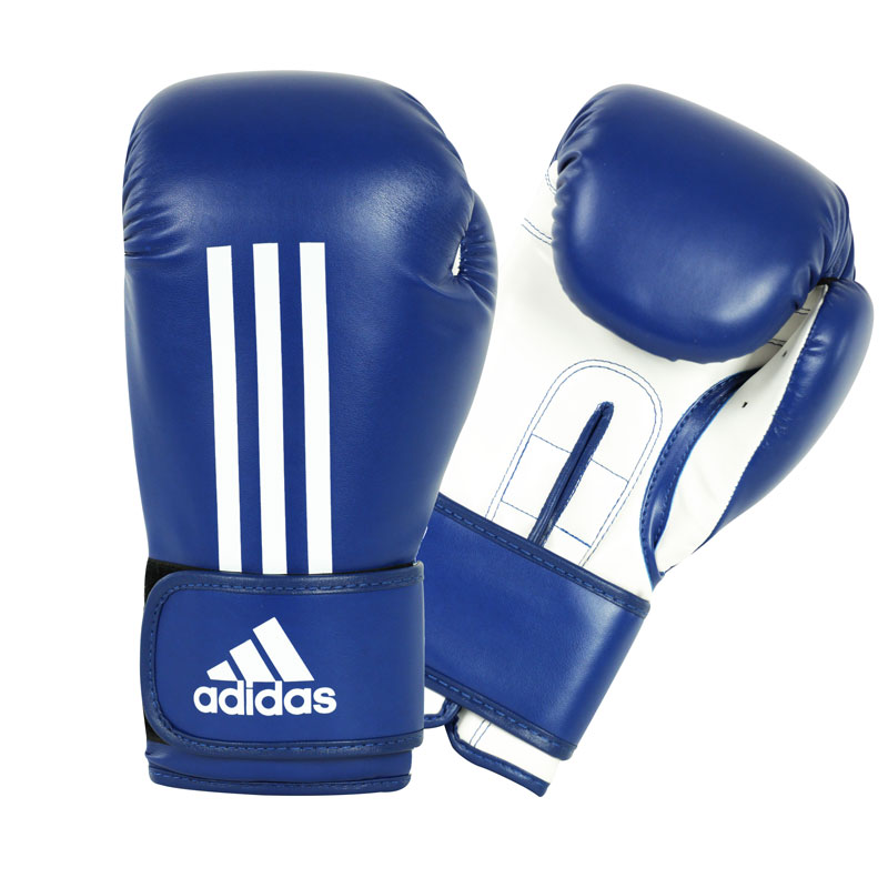 Adidas  Energy 100 (Kick)Bokshandschoenen - Blauw/Wit_12 oz