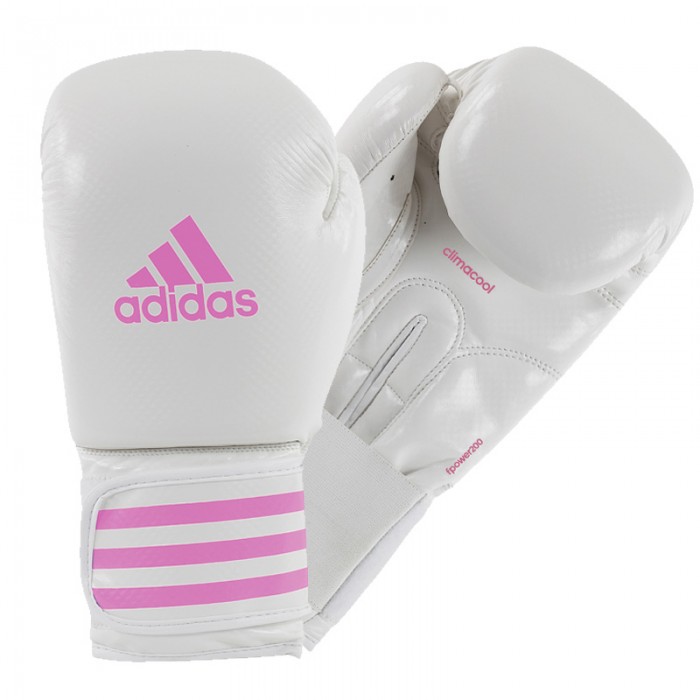 Adidas  Female Power 200 (Kick)Bokshandschoenen - Wit/Roze