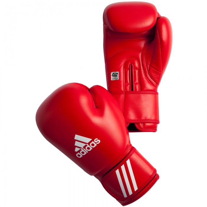 Adidas  AIBA Amateur Bokshandschoenen - Rood_10 oz