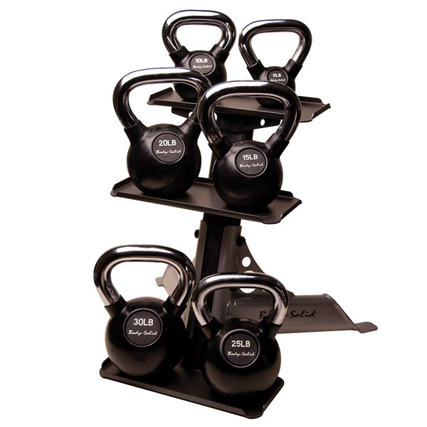 Body-Solid  3-Pair Kettlebell Rack