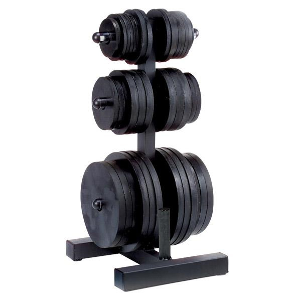 Body-Solid  Olympic Plate Tree & Bar Holder WT46