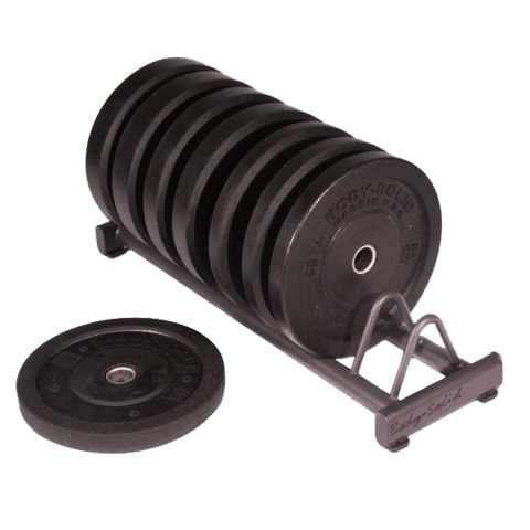 Body-Solid  Rubber Bumper Plate Rack