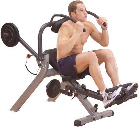 Body-Solid  Semi-Recumbent Ab Bench