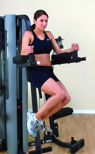 Body-Solid  Vertical Knee Raise en Dip Station voor G9S