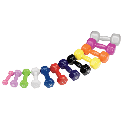 Body-Solid  Vinyl Dumbbells - 1 lb