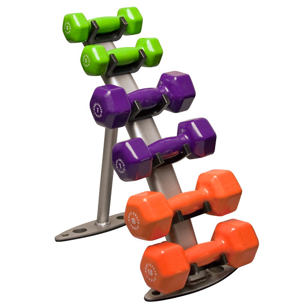 Body-Solid  Vinyl Dumbell Rek