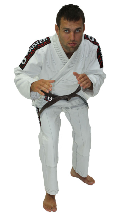 Booster  BJJ Pro White - L