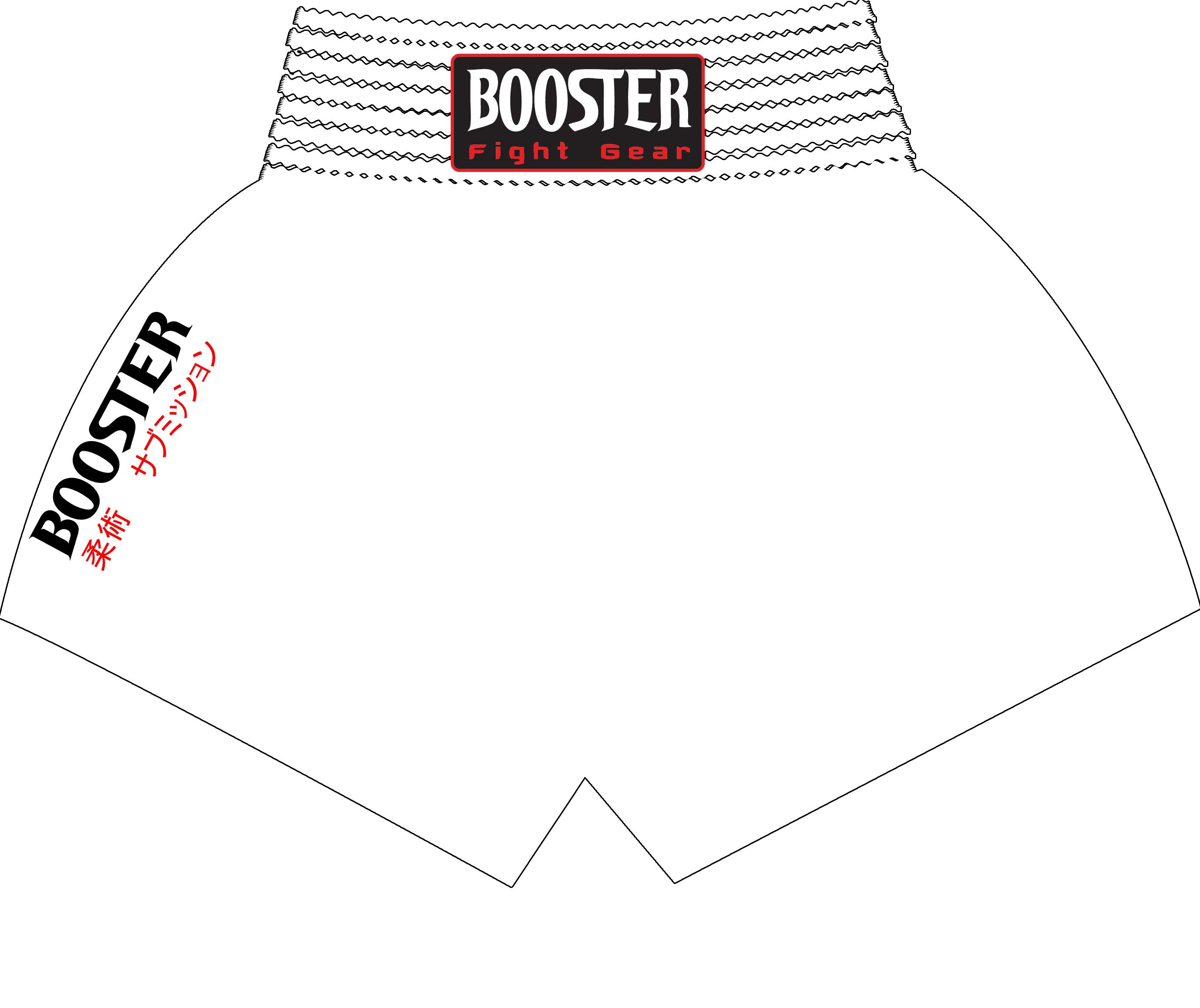 Booster  BTT 3 Muay Thai short - XL