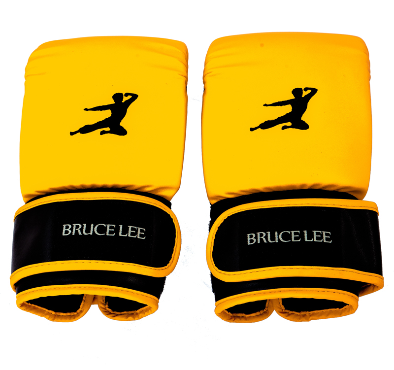 Bruce Lee  Signature Bokszakhandschoen Geel - M