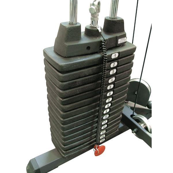 Body-Solid BS Grey Linear Bearing Smith Machine - Gewichtsstapel 95 kg (optioneel)