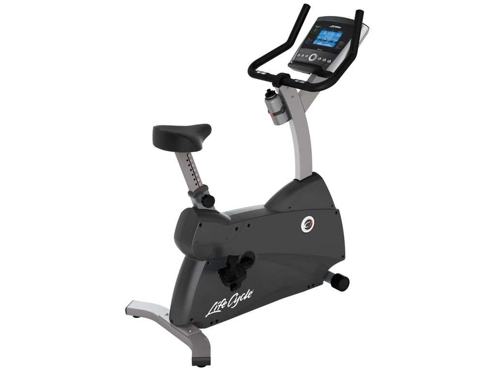 Life Fitness  C1 Upright Lifecycle Exercise Hometrainer - Base met Go Paneel