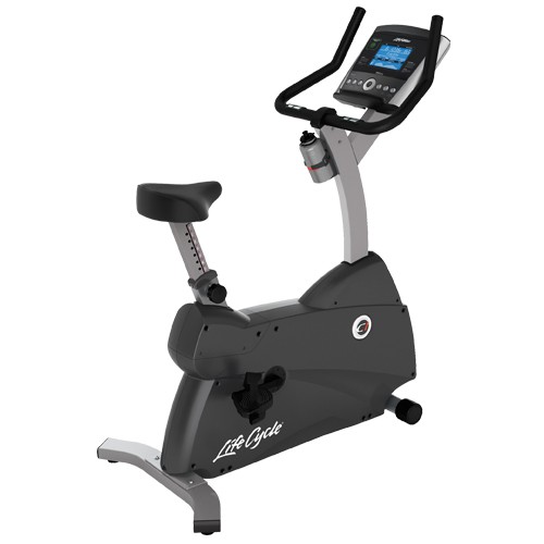 Life Fitness  C1 Upright Lifecycle Exercise Hometrainer - Base met Track+ Paneel