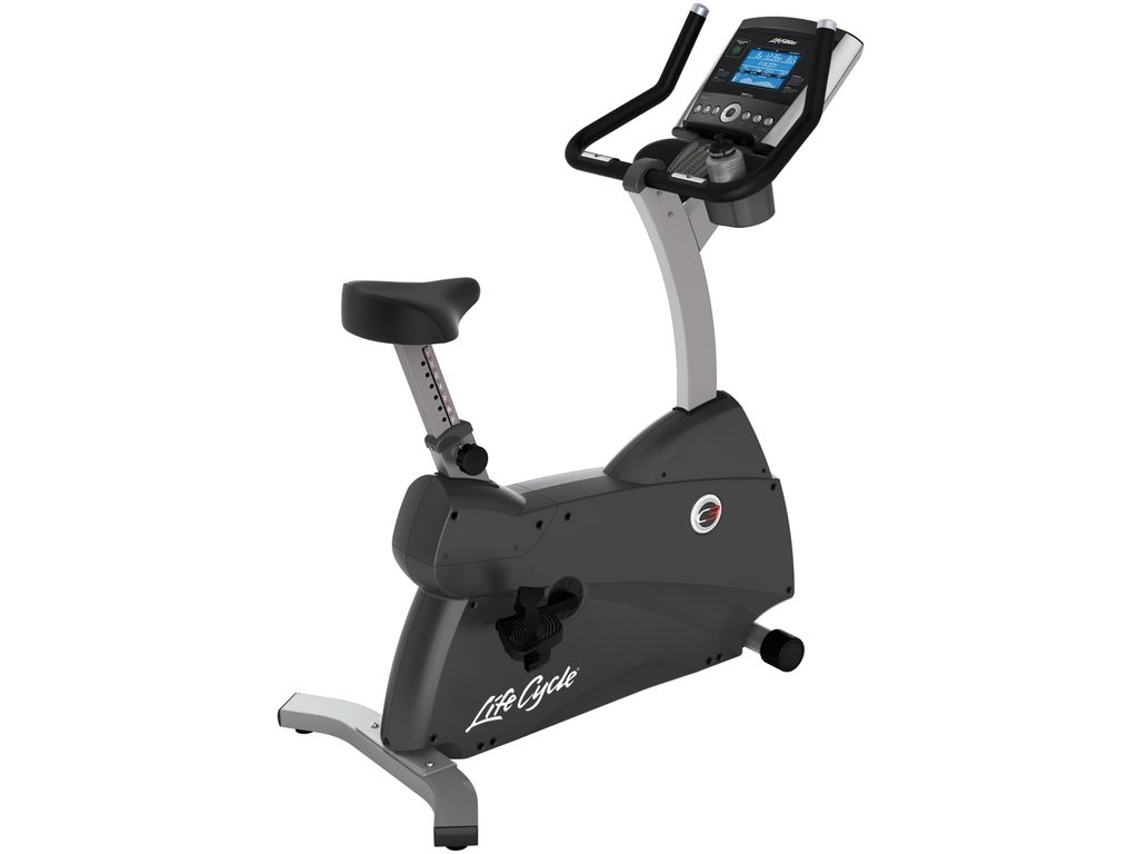 Life Fitness  C3 Upright Lifecycle Exercise Hometrainer - Base met Track+ Paneel