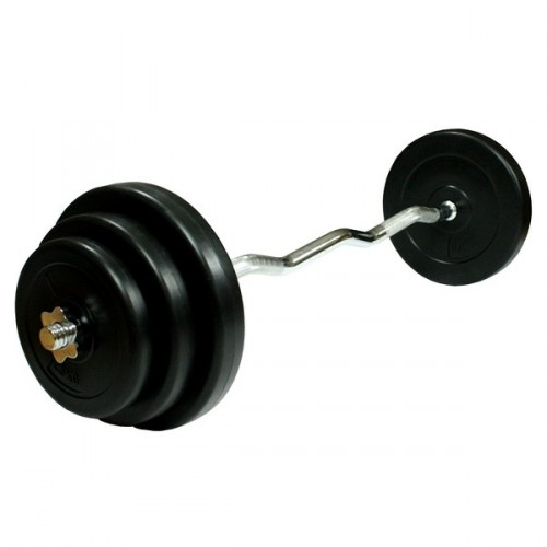 Marcy Curlstang Halterset Gietijzer 100kg