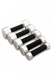 Bremshey  Chrome Dumbell met foam handvat (5 kg)