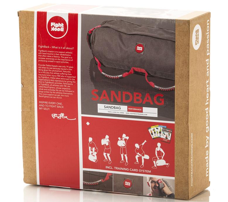 Fight Back  Sandbag met Work-Out Cards