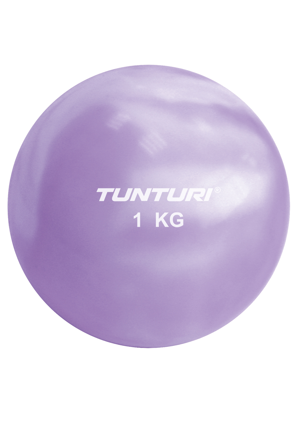 Tunturi Fitnessbal 1 kilo paars