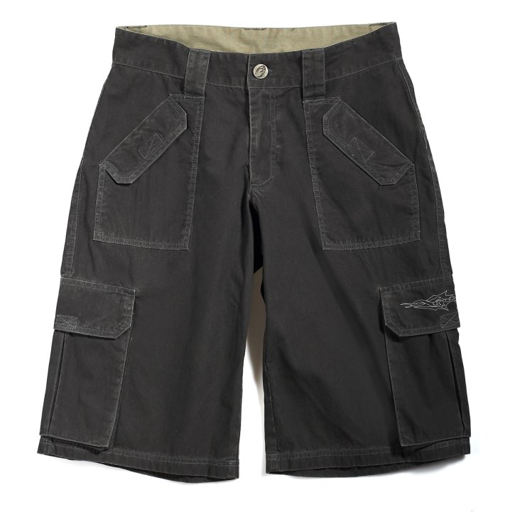 GASP  Loose Tribal Shorts - Black - L