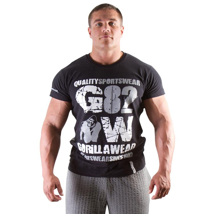 Gorilla Wear  82 Tee - black - L