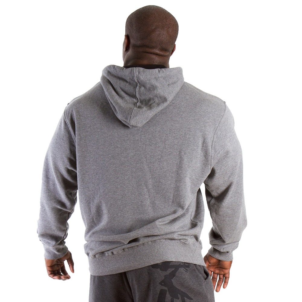 Gorilla Wear  Classic Hooded Top Grey Melange - L