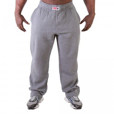 Gorilla Wear  Classic Seersucker Pants Grey Melange - XXXL