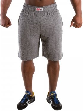 Gorilla Wear  Classic Seersucker Shorts Grey Melange - M