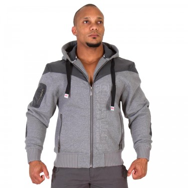 Gorilla Wear  Disturbed Jacket Grey Melange - L