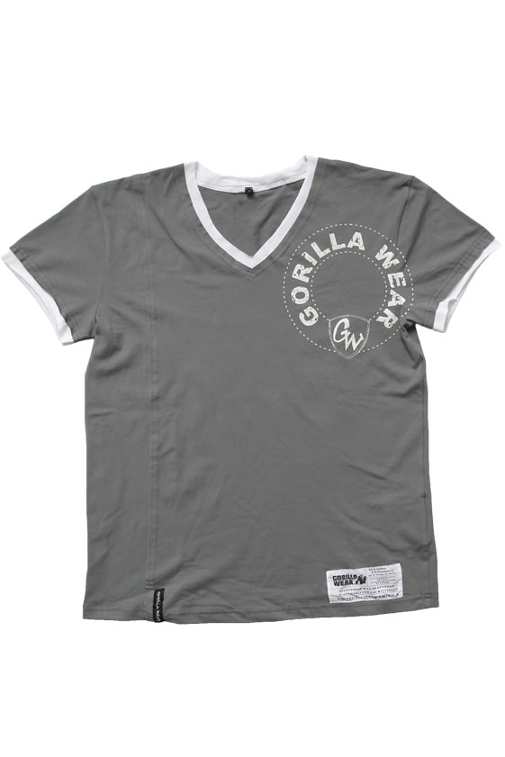 Gorilla Wear  Original V-neck Tee Gray - S