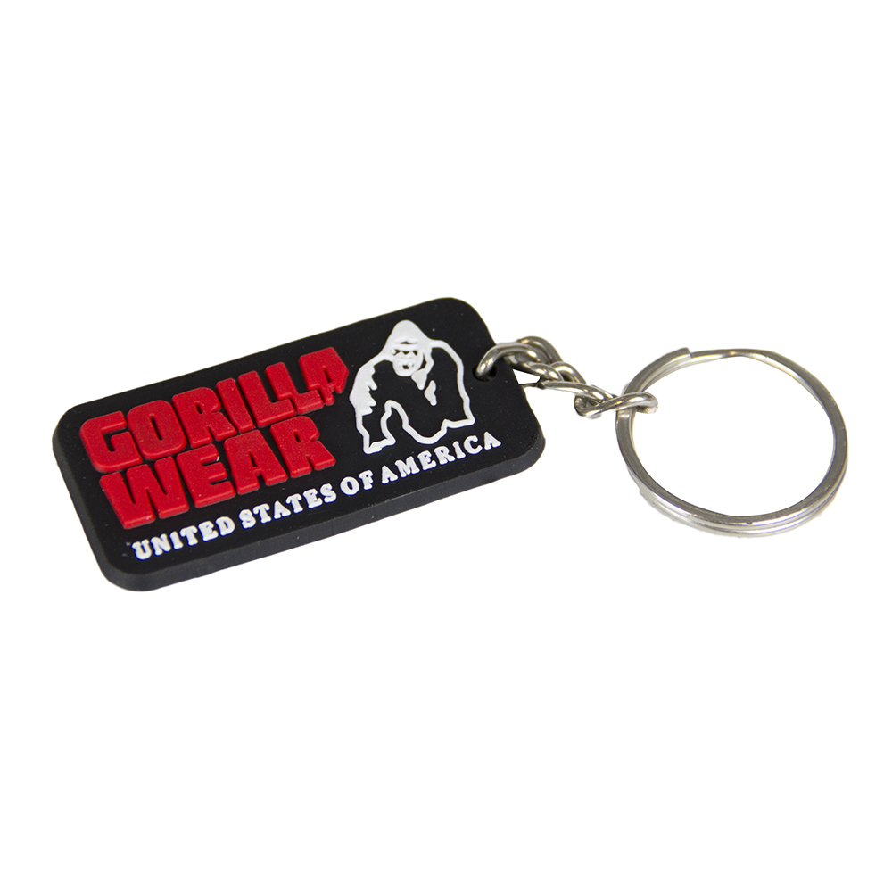 Gorilla Wear  Rubber Men Logo Keychain