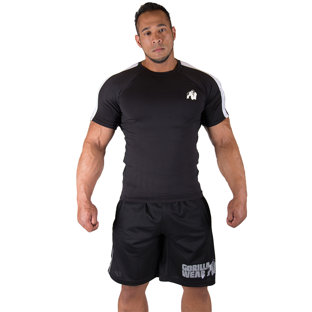 Gorilla Wear  Stretch Tee Black One Size