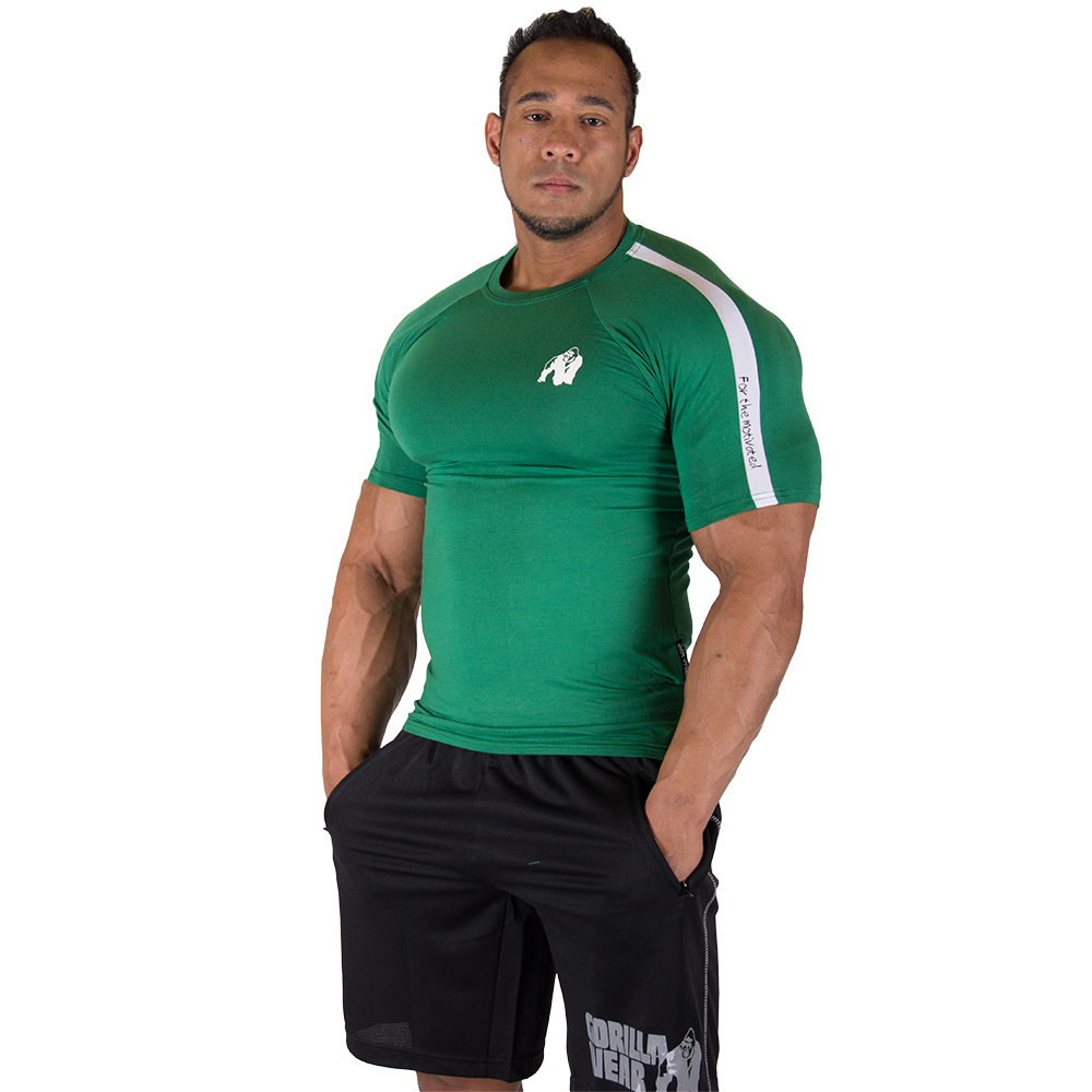 Gorilla Wear  Stretch Tee Green One Size