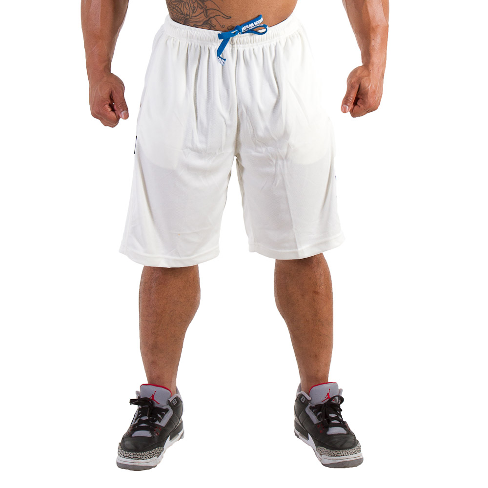 Gorilla Wear  superior mesh shorts white - M