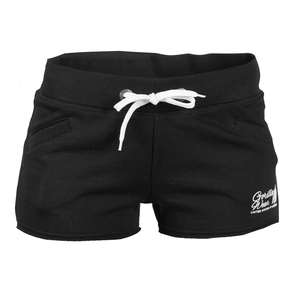 Gorilla Wear  Womens New Jersey Sweat Shorts Black - L