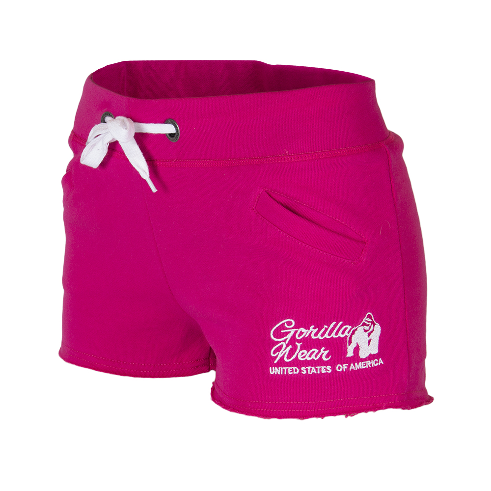 Gorilla Wear  Womens New Jersey Sweat Shorts Pink - L