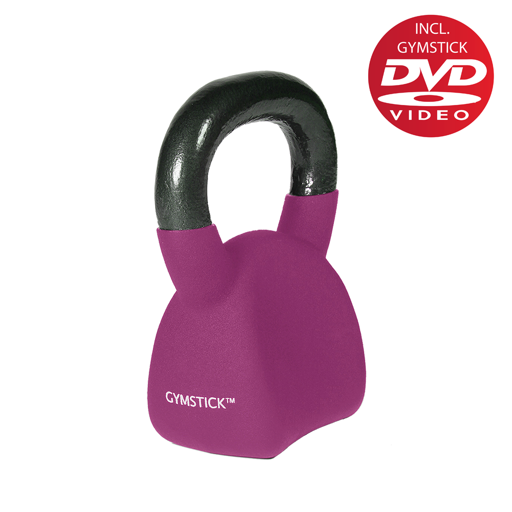 Gymstick  Ergo Kettlebell 4kg met DVD