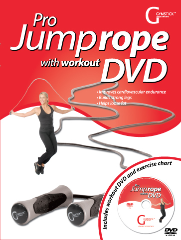 Gymstick  springtouw met DVD