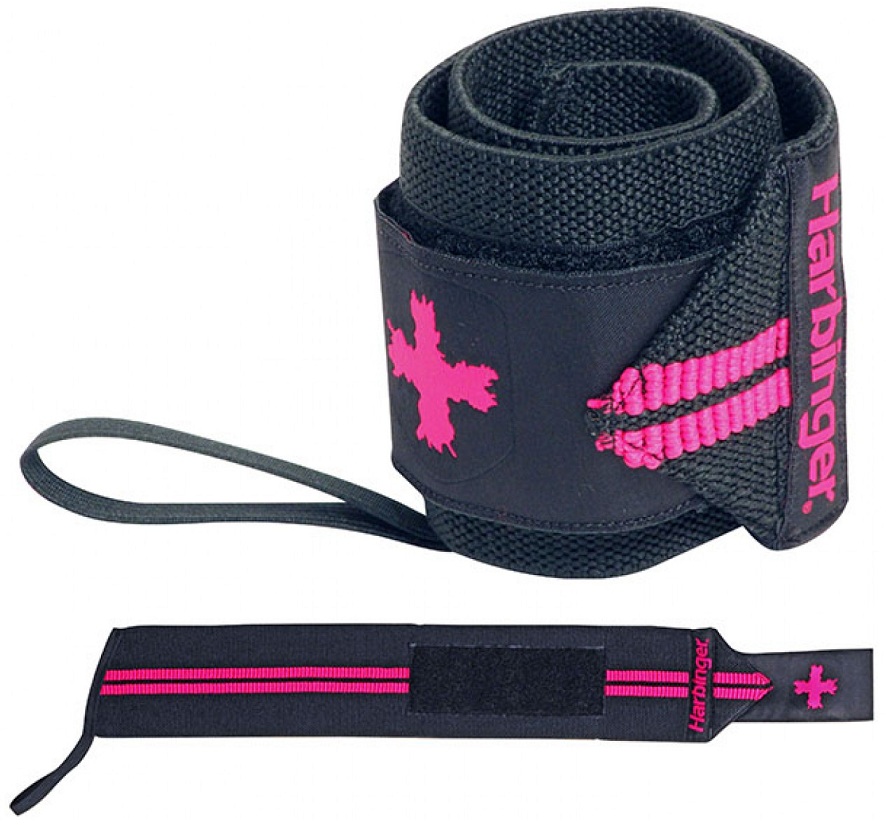 Harbinger Fitness  HumanX Pink Line Wrist Wraps